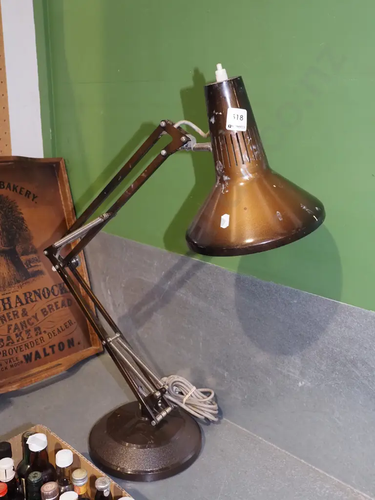 Superlux anglepoise lamp - paint on shade Image 1++
