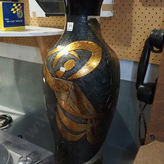 large modern hand painted vase H620