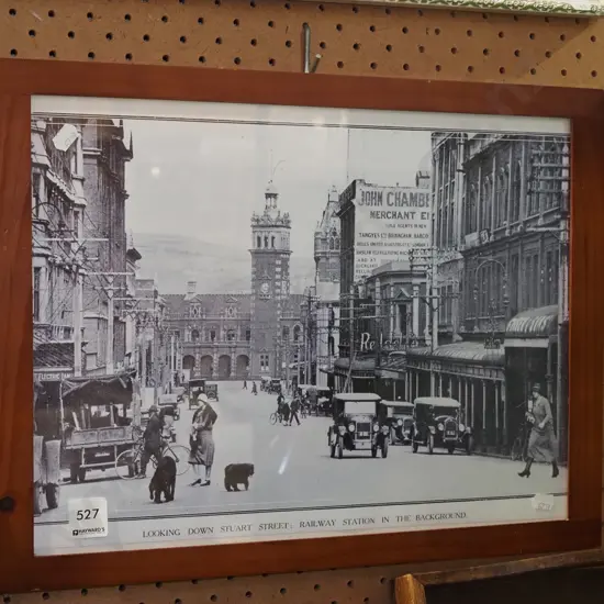 framed historic photo print - Lower Stuart St