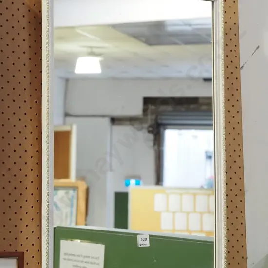 framed wall mirror