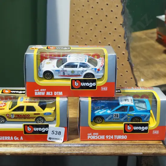 3x boxed diecast toy vehicles4