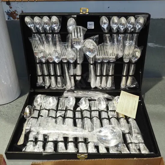 cased as new plated cutlery