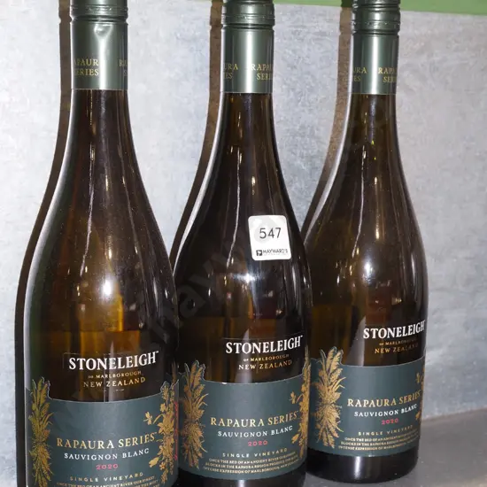 3x bottles of Stoneleigh sauvignon blanc 2020