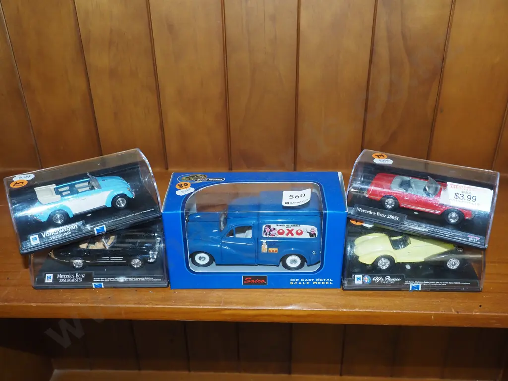 5x boxed diecast model vehicles Image 1++