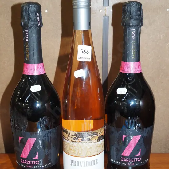2x bottles of Zardetto sparkling rose, Providore rose 2018