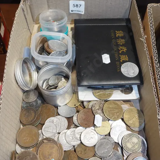 box of coins