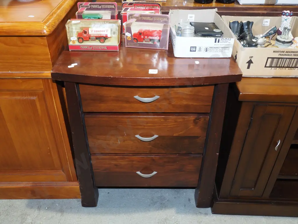 pine bedside cabinet Image 1++