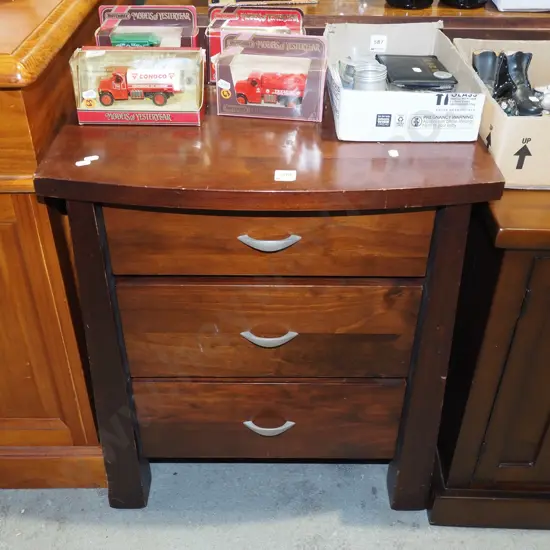 pine bedside cabinet