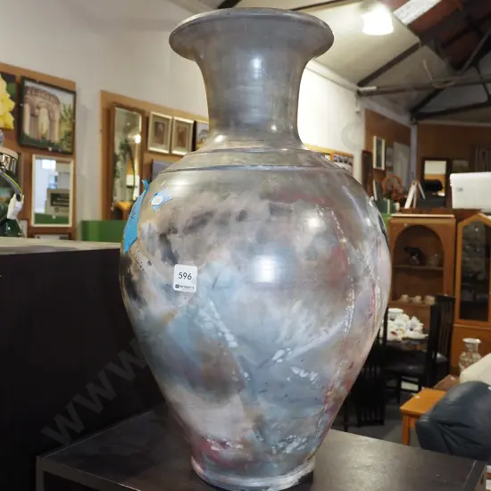 large ceramic vase - has crack H520