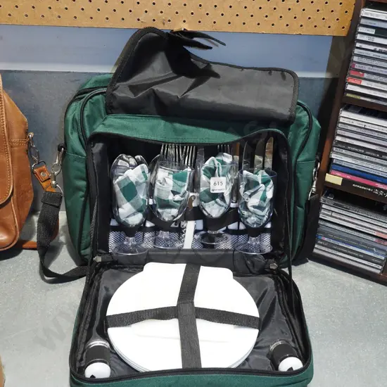 canvas picnic backpack