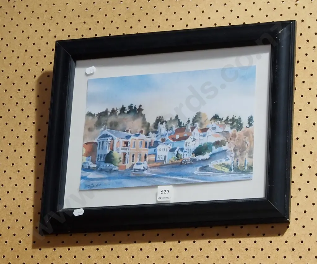 framed David Corballis print - Stuart St Image 1++