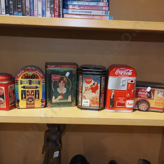 Coca Cola tins