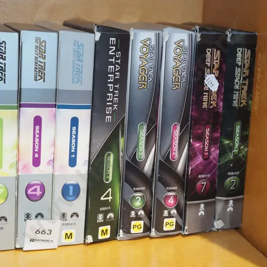 Star Trek DVD sets