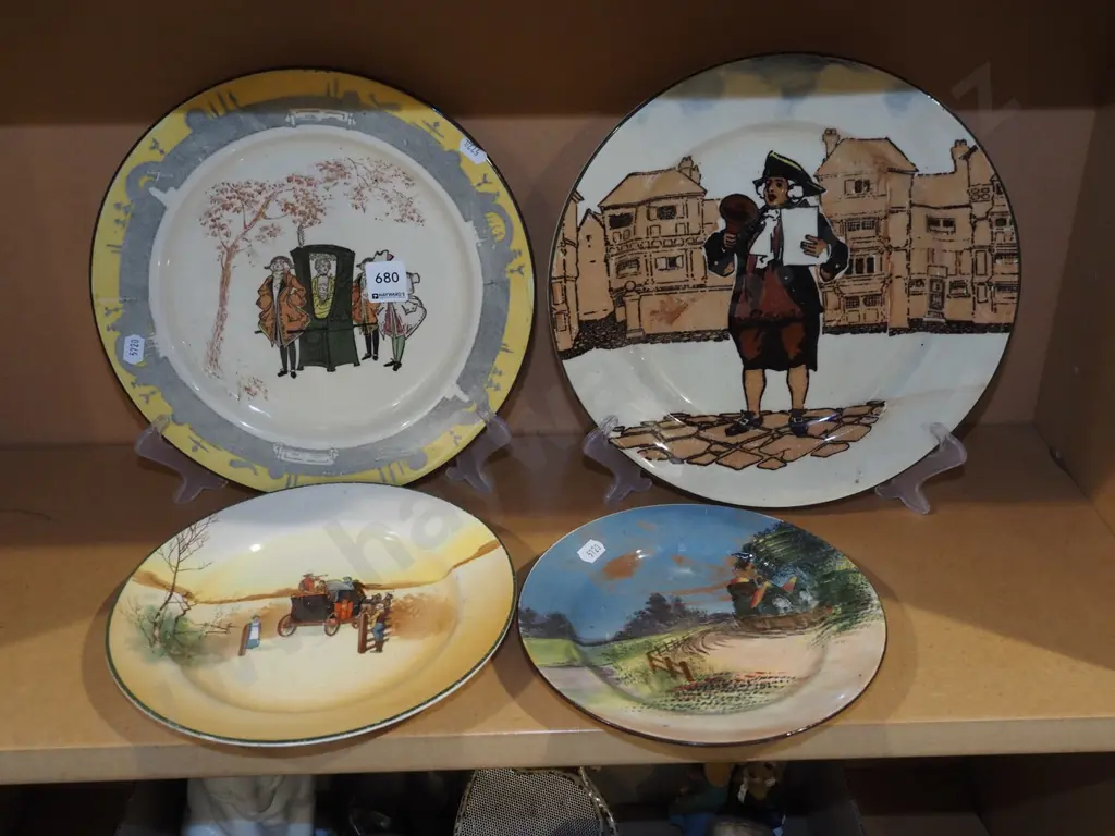 4x Royal Doulton plates Image 1++