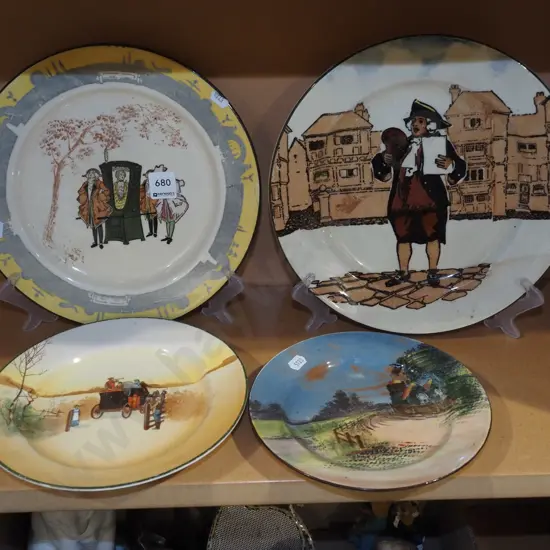 4x Royal Doulton plates
