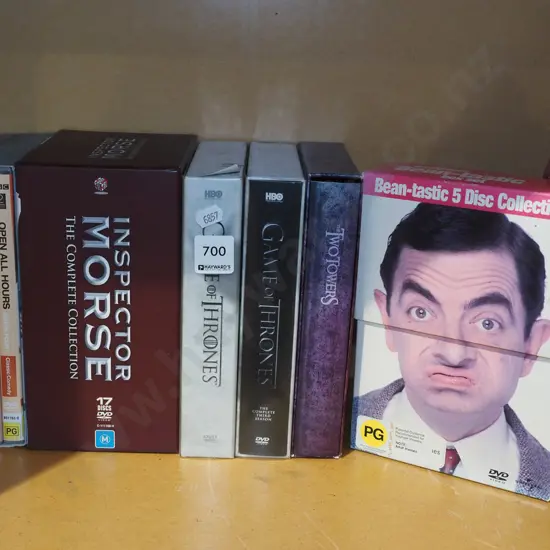 boxed sets of DVDs