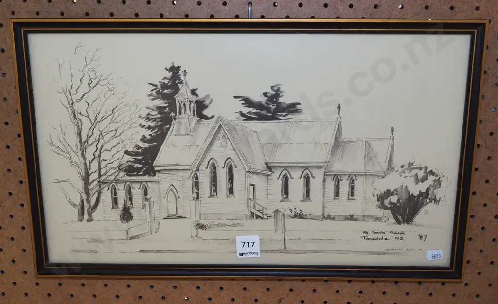 framed print - All St Church,Taradale Image 1++