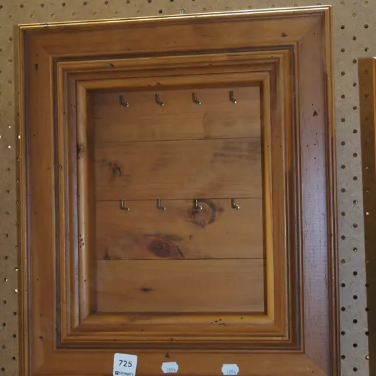 pine wall mounted key rack