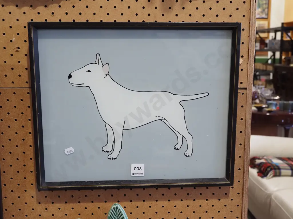 print on glass - dog Image 1++
