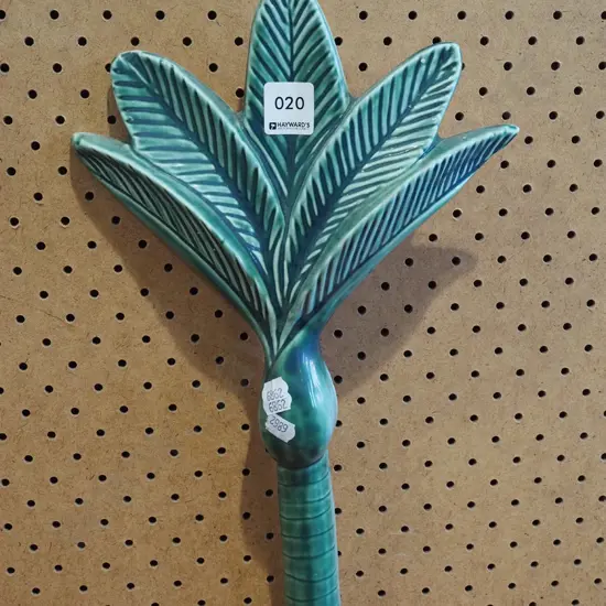 ceramic wall art - nikau palm