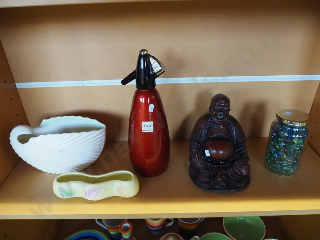 soda syphon, jar of marbles etc Image 1++