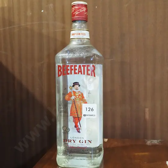 1.4L bottle of Beefeater gin