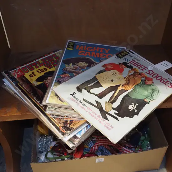assorted comic books