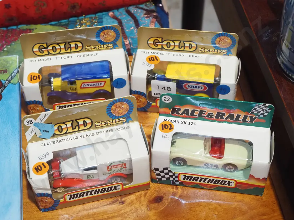 4x boxed Matchbox toy vehicles Image 1++