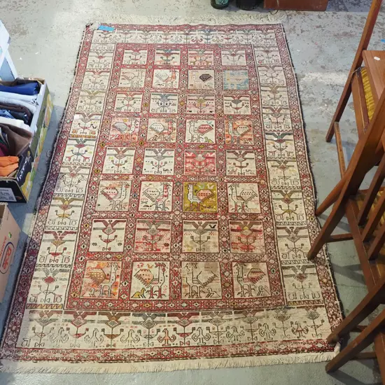 well worn kilim L1950 W1200