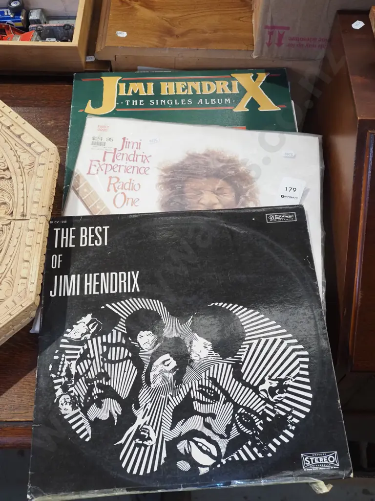 3x Jimi Hendrix LPs Image 1++