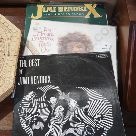 3x Jimi Hendrix LPs