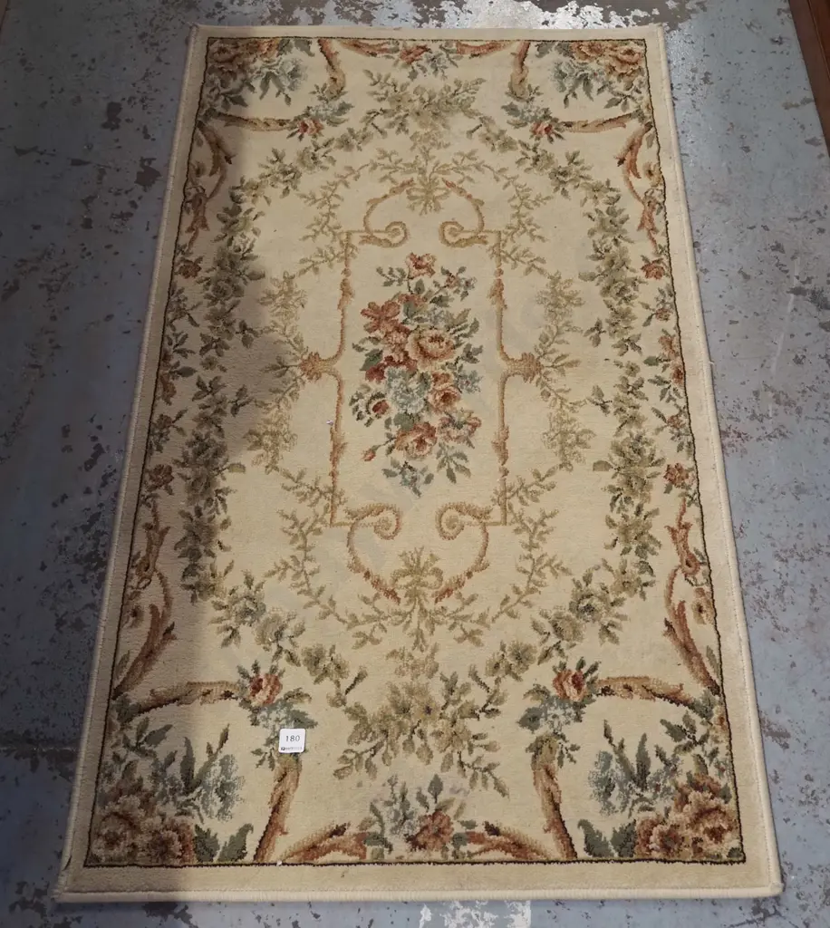 polypropylene  floral floor mat L1200 W670 Image 1++