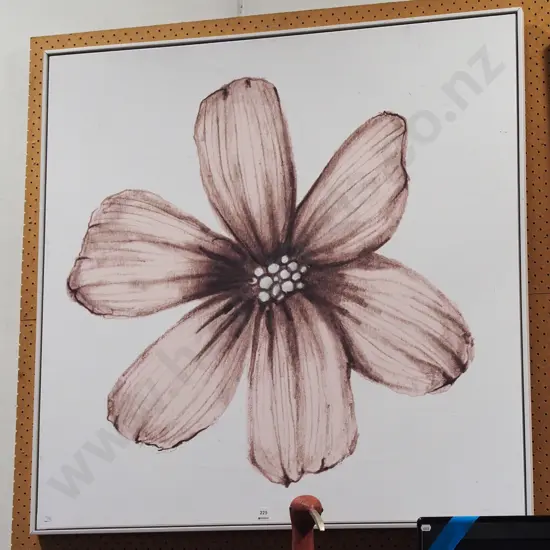framed print - flower