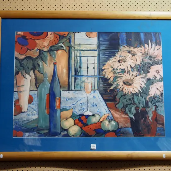 framed print - table setting
