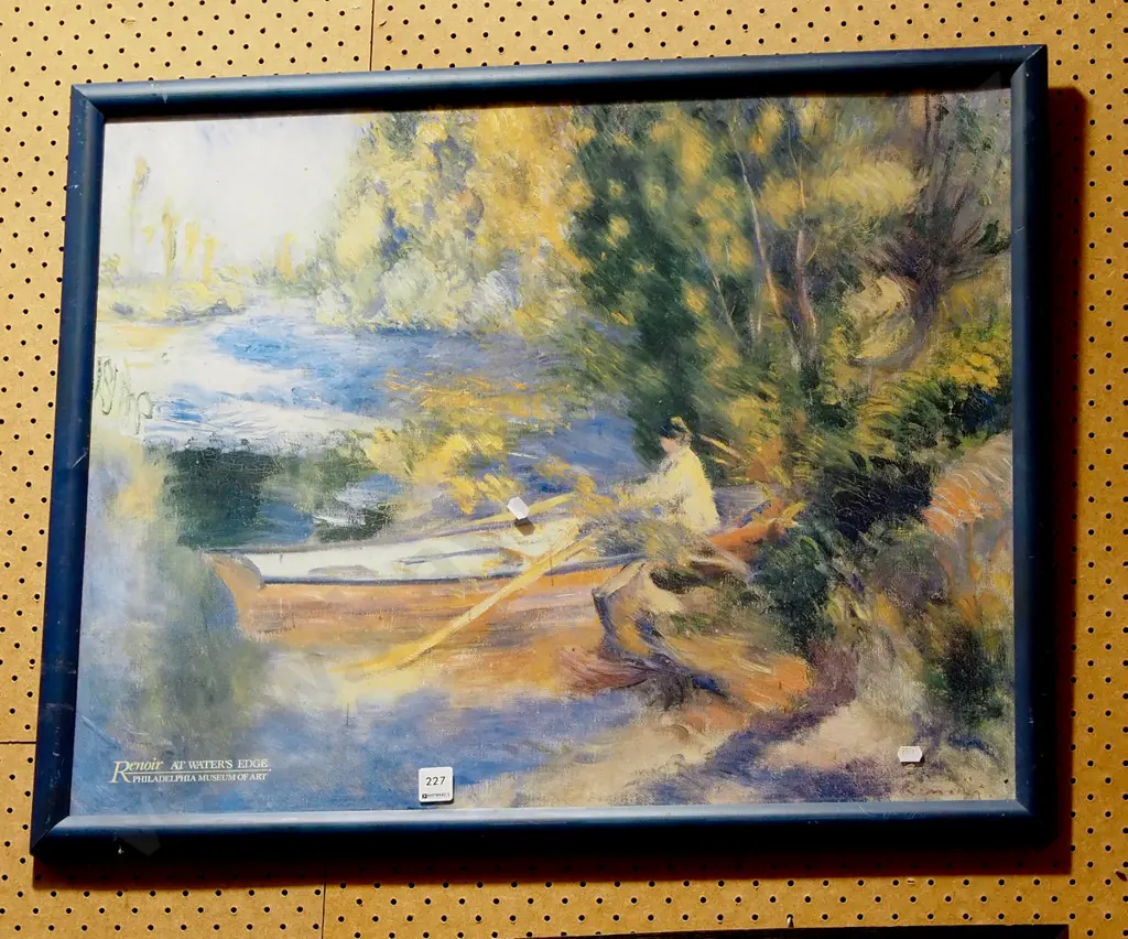 framed Renoir promotional poster print Image 1++