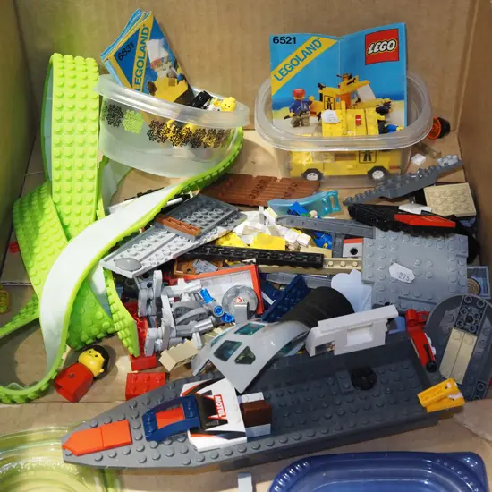 box of Lego