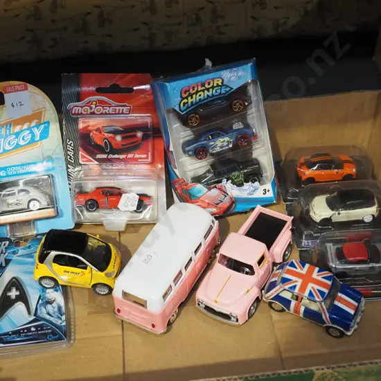 boxed toy vehicles