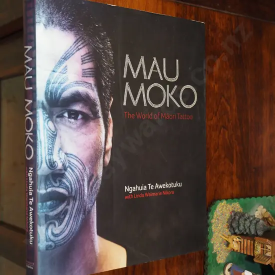 book; Mau Moko - World of Maori Tatoo