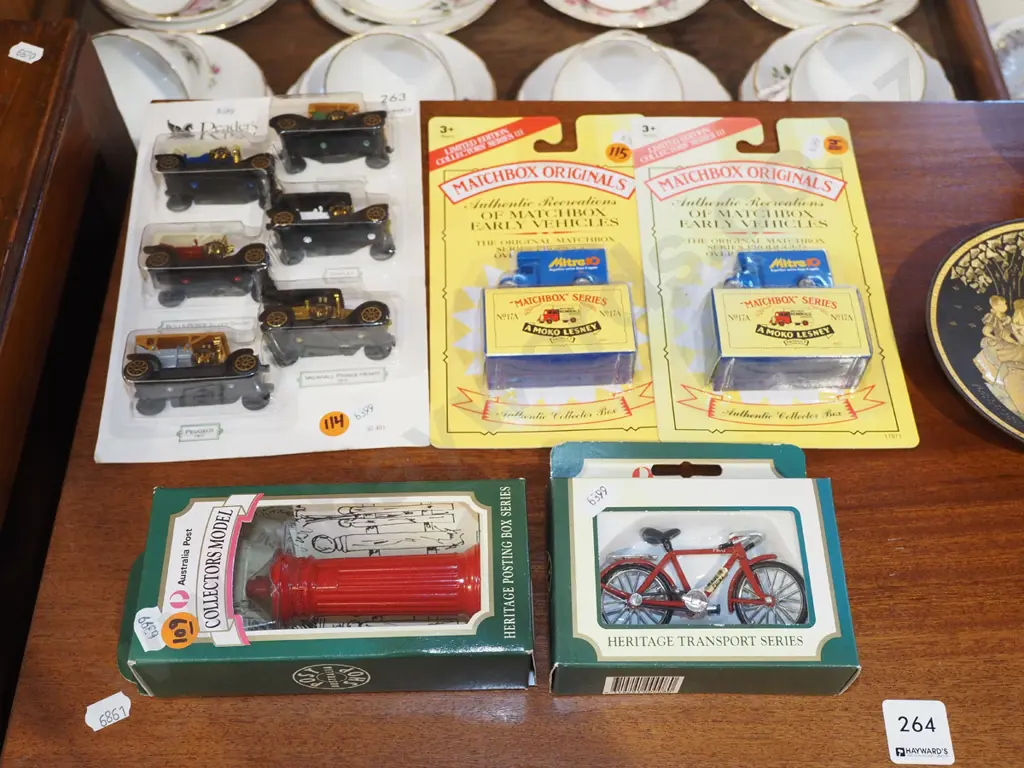 assorted carded vehicles, Australian post box Image 1++