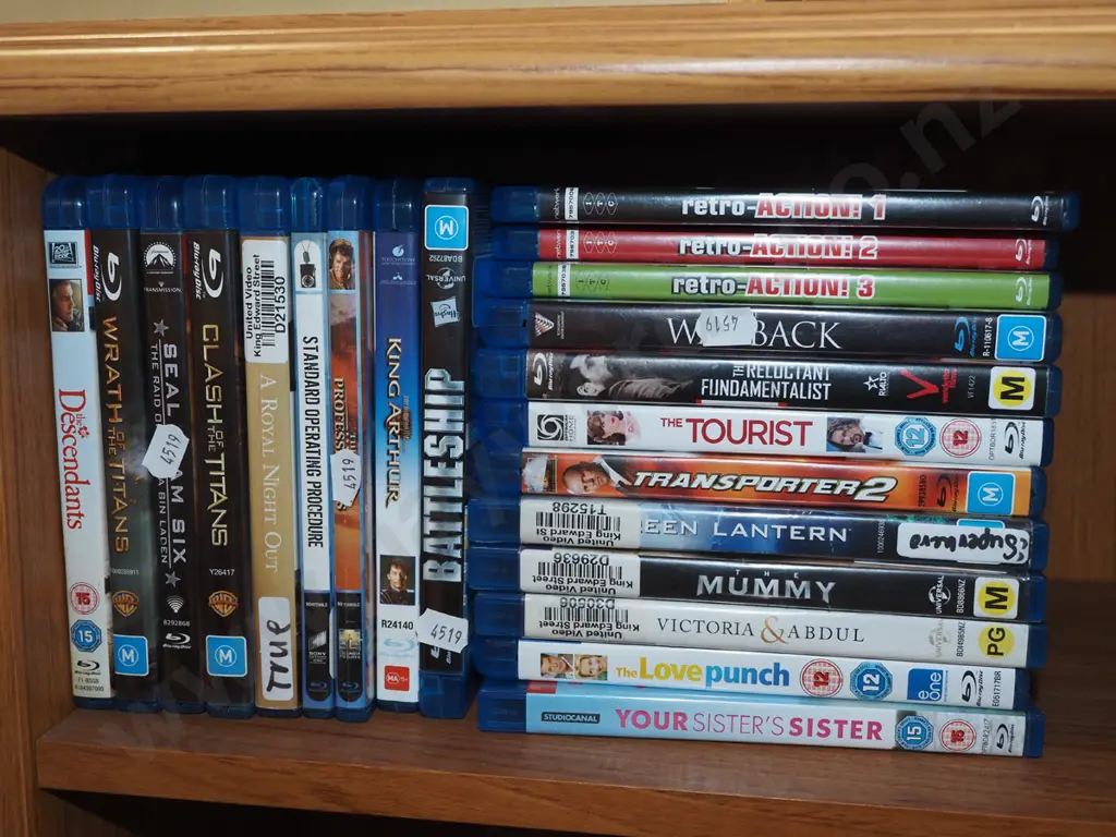 blue ray DVDs Image 1++