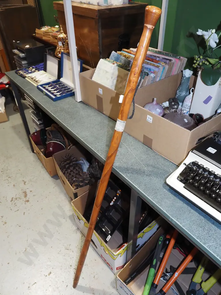 wooden walking stick Image 1++
