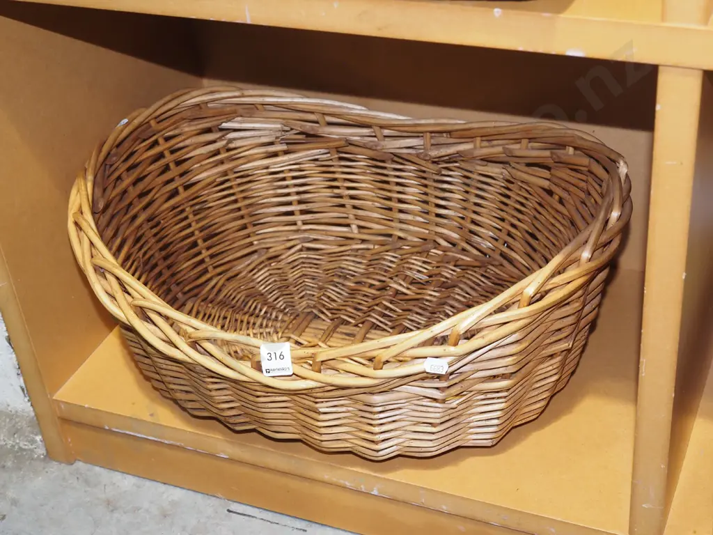 cane dog basket Diam500 Image 1++