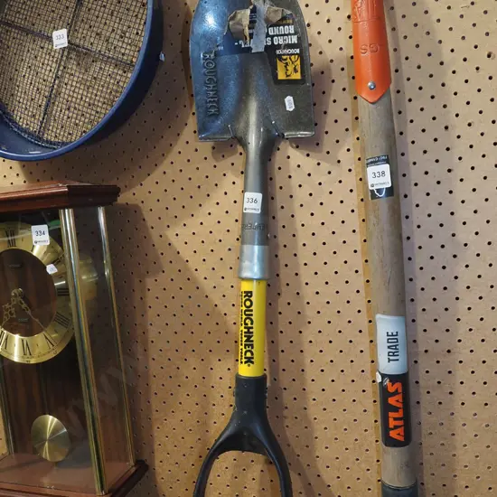 rough neck short handled shovel