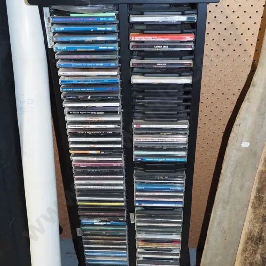 double CD tower and CDs H840