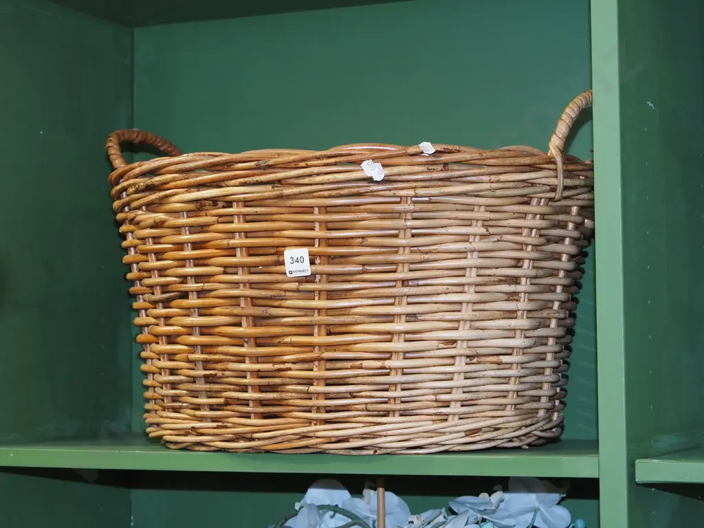 cane basket H280 Image 1++
