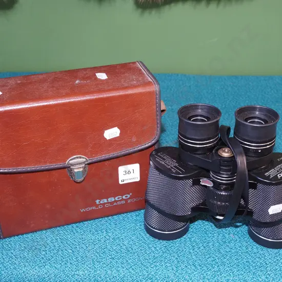 cased Tasco 7x12x42mm field cameras