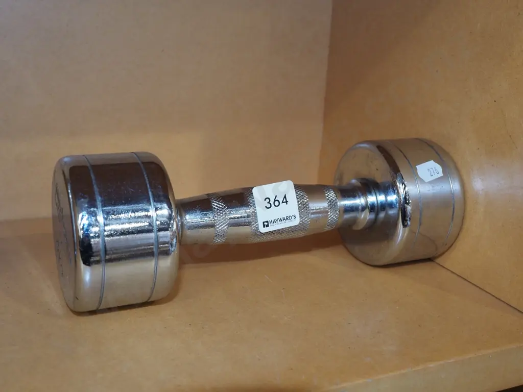 vintage metal dumbell Image 1++