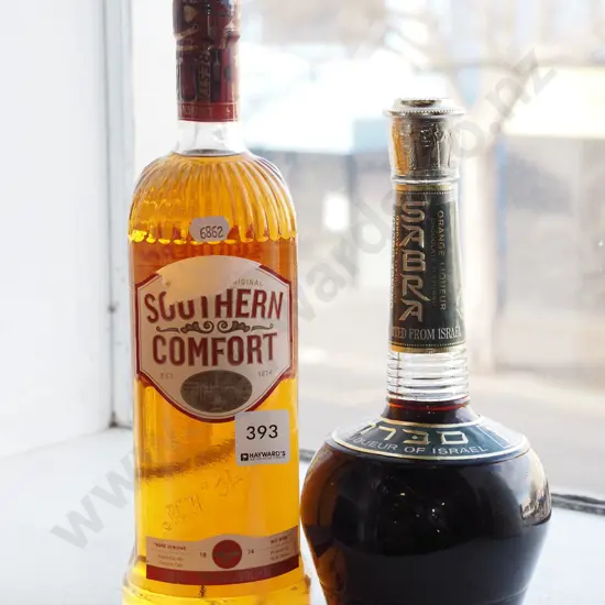 1L Southern Comfort, 700ml Sabra orange liqueur