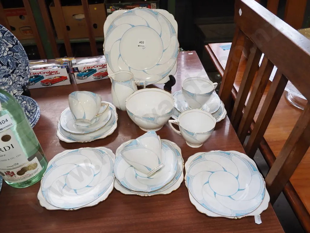 Grafton Bexley cups, saucers, plate,creamer etc Image 1++