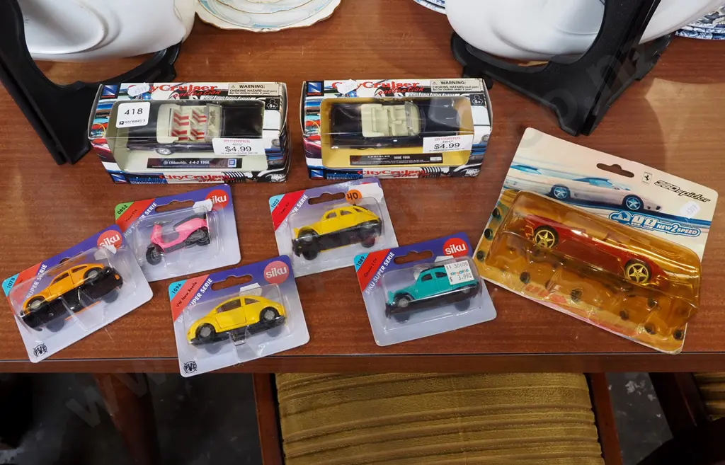 assorted boxed toy vehicles Image 1++